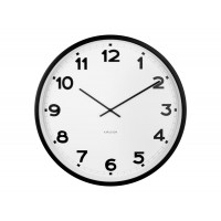 Nástenné hodiny New Classic Karlsson KA5848, biela 60cm 